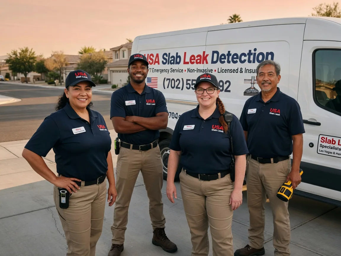 Slab Leak Repair company in Leesburg, IN
